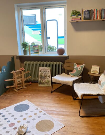 Grünes Zimmer, spielen und wachsen